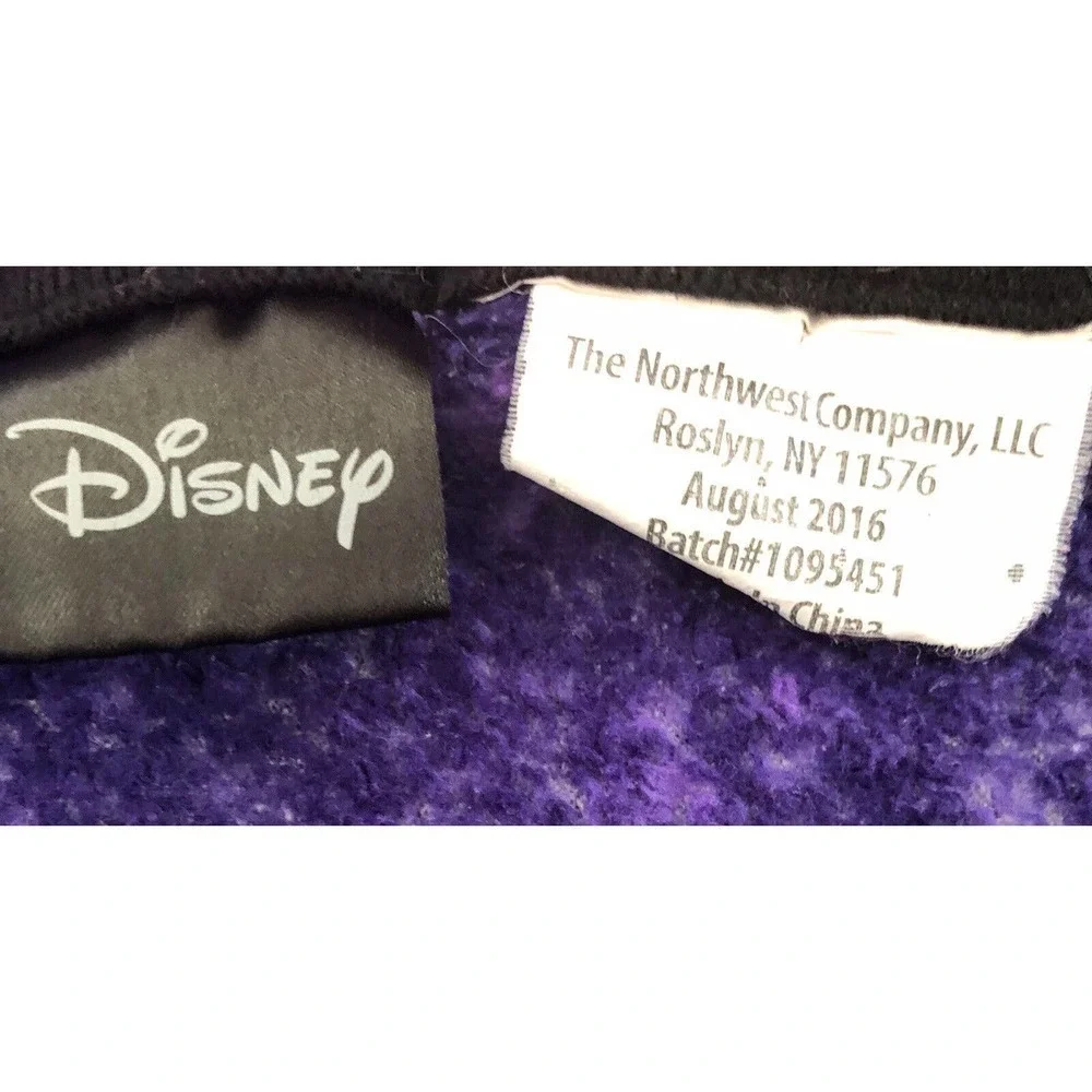 Disney Peter Pan Never Grow Up Fleece Soft Plush Throw Blanket 50” X 60”